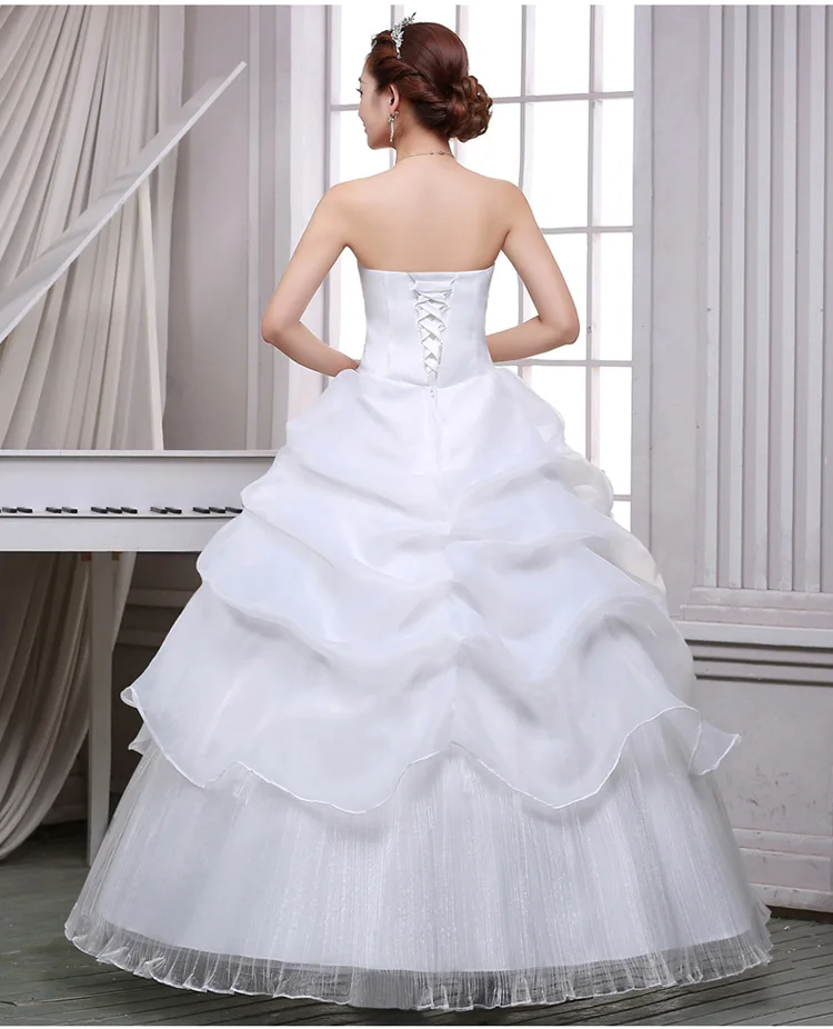 Vestidos De Novia, новинка, настоящая фотография, кружевное свадебное платье, es, белое, с аппликацией, для невесты, платья принцессы, жемчужное, свадебное платье