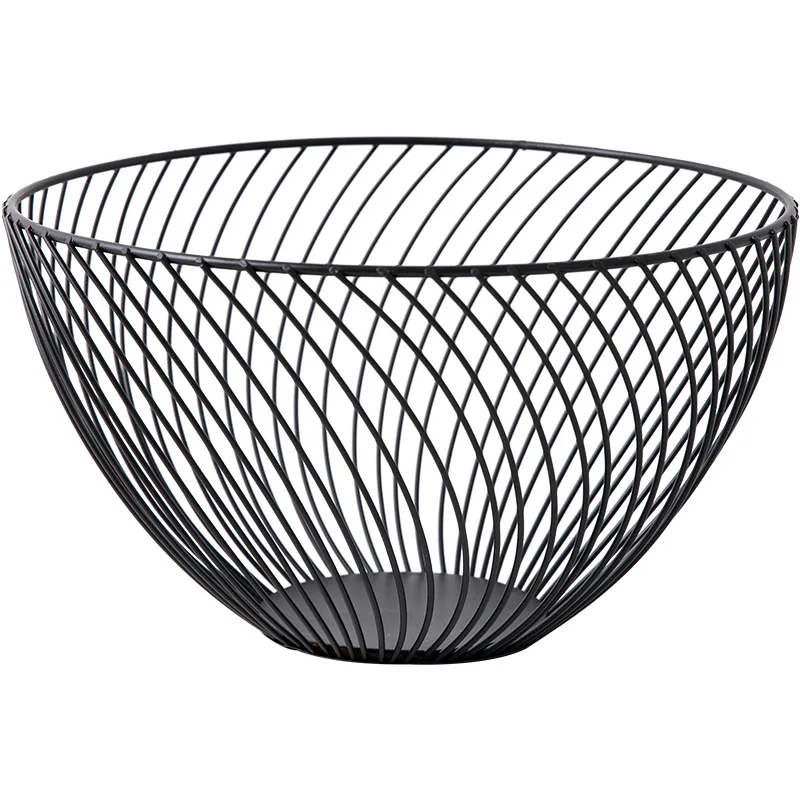 Железная корзина для хранения фруктов в скандинавском стиле Домашний Органайзер