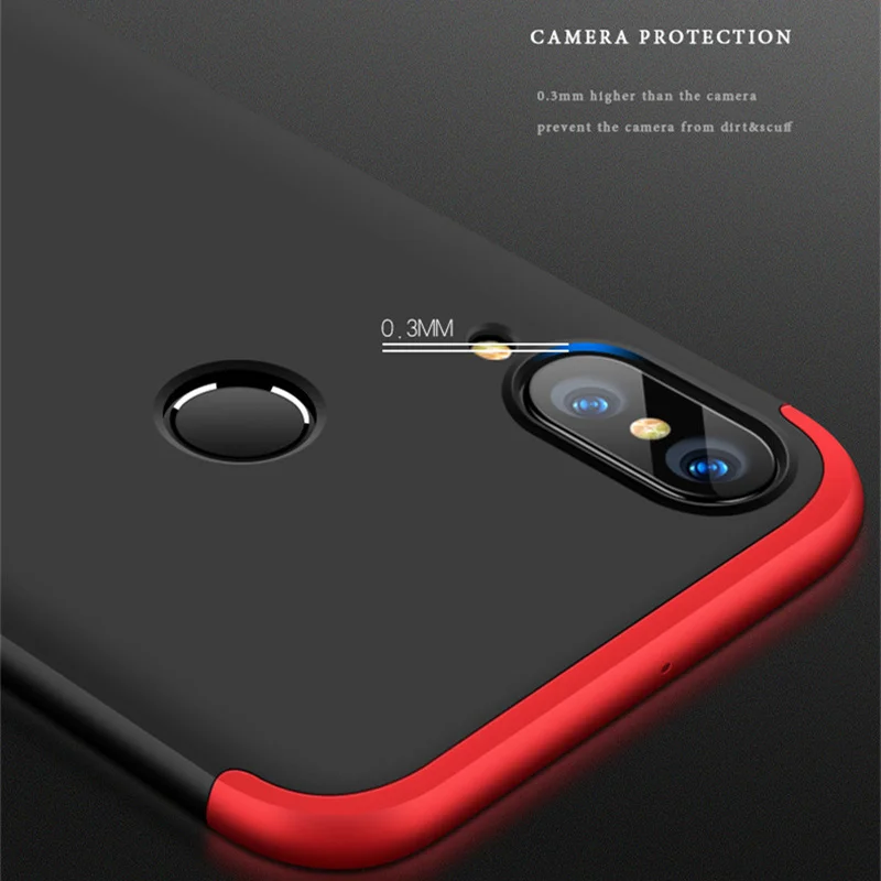 Case for huawei Nova 3 case IN 1 360 Protection Slim Armor Matte Hard PC Cover Nova3 Fundas Coque | Мобильные телефоны и