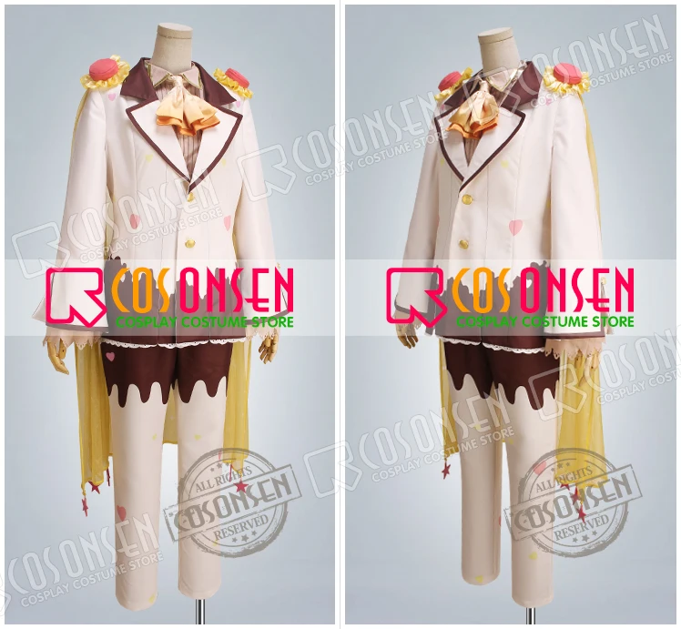 Косплей ONSEN IDOLiSH7 сладости Добро пожаловать в сладкий дом Nagi Rokuya косплей костюм все размеры