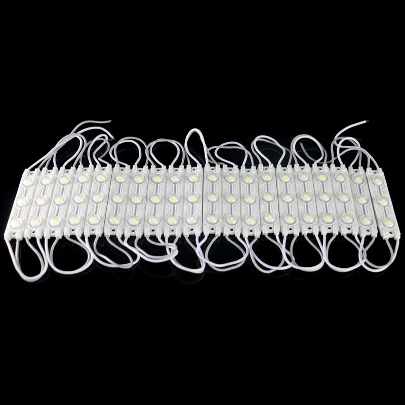 16W 1600LM 180 Degrees 20 x 3-LED Convex High White Light LED SMD 5050 Module Strip DC 12V | Лампы и освещение