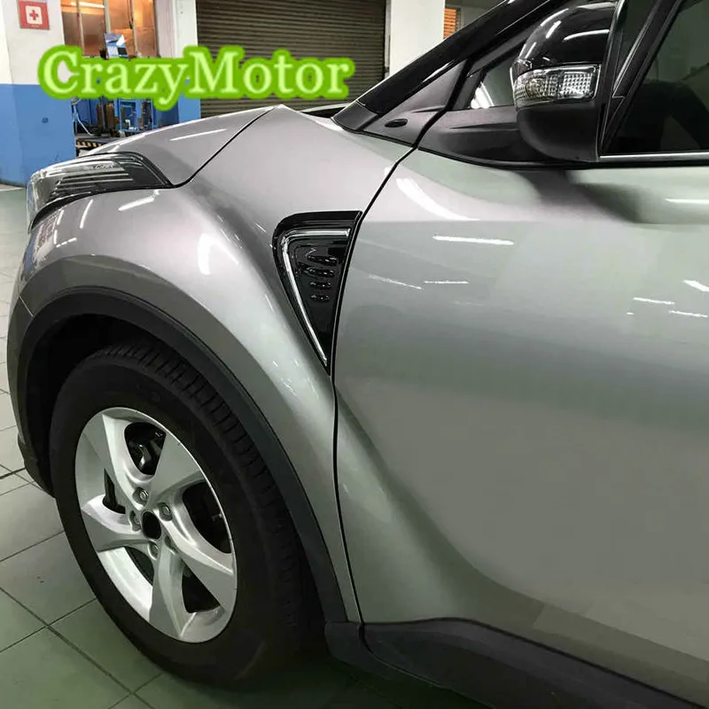 Для Toyota C-HR 2 шт./компл. ABS Chrome Arch декоративной отделкой внешней отделки стайлинга автомобилей