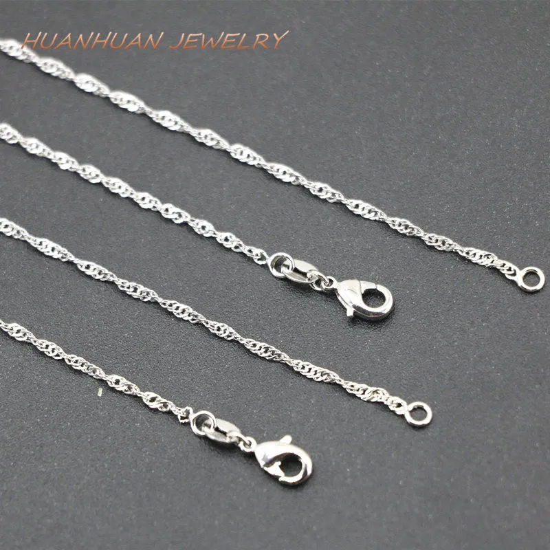 3 шт. ссылка Цепочки и ожерелья серебристый Цвет Нержавеющая сталь цепочку для