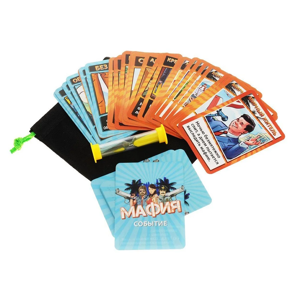Игра детская настольная Мафия DREAM MAKERS|Коллекционные игральные карты| |