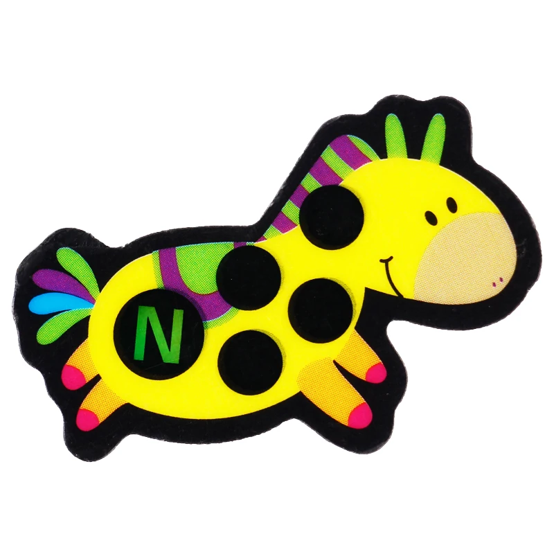 Милый мультфильм дети наклейка на лоб лихорадка термометр для детей Детская