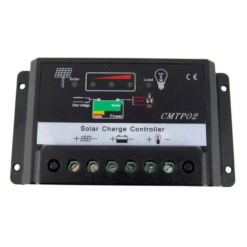 5A MPPT 12V/24V Solar Panel Charge Controller Battery Regulator Safe Protection Auto Switch + Z Shape Brackets Mount A609 | Обустройство