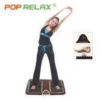 pop relax nuga best nm55 tourmaline germanium foot arch acupuncture massage mat second heart electric heating massager f01b