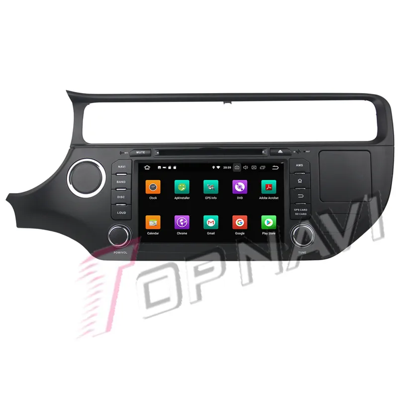 Автомобильный мультимедийный плеер Topnavi 8 дюймов ядер Android 9 0 автомагнитола 2 DIN с