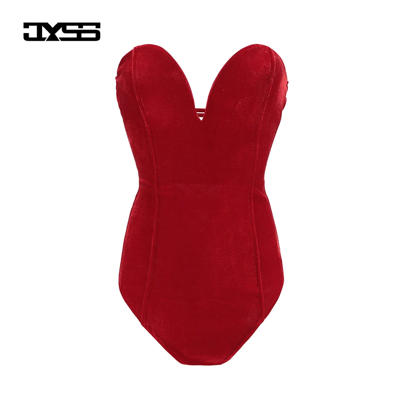 Женский комбинезон с открытой спиной JYSS повседневный глубоким v образным вырезом