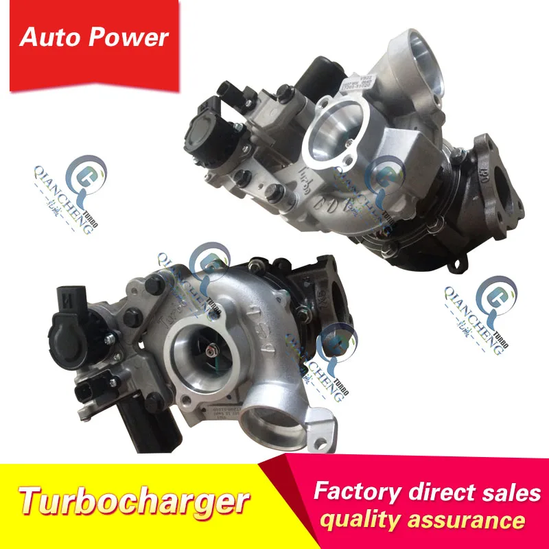 Турбокомпрессор VB22 VB23 турбокомпрессор 17201-51020 17201-51021 для Toyota Landcruiser V8 D 1VD-FTV пара |