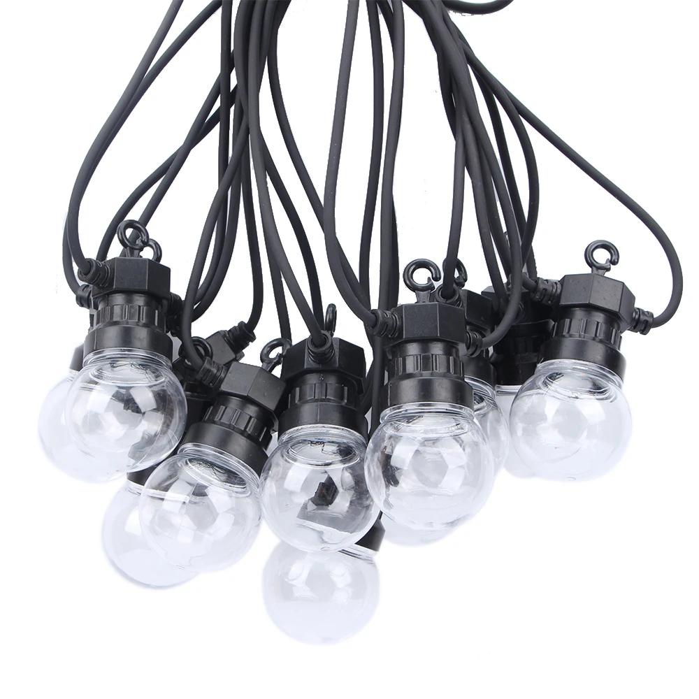 10/20 лампочка светодиодная шаровая гирлянда Рождественская Сказочная Свадебная