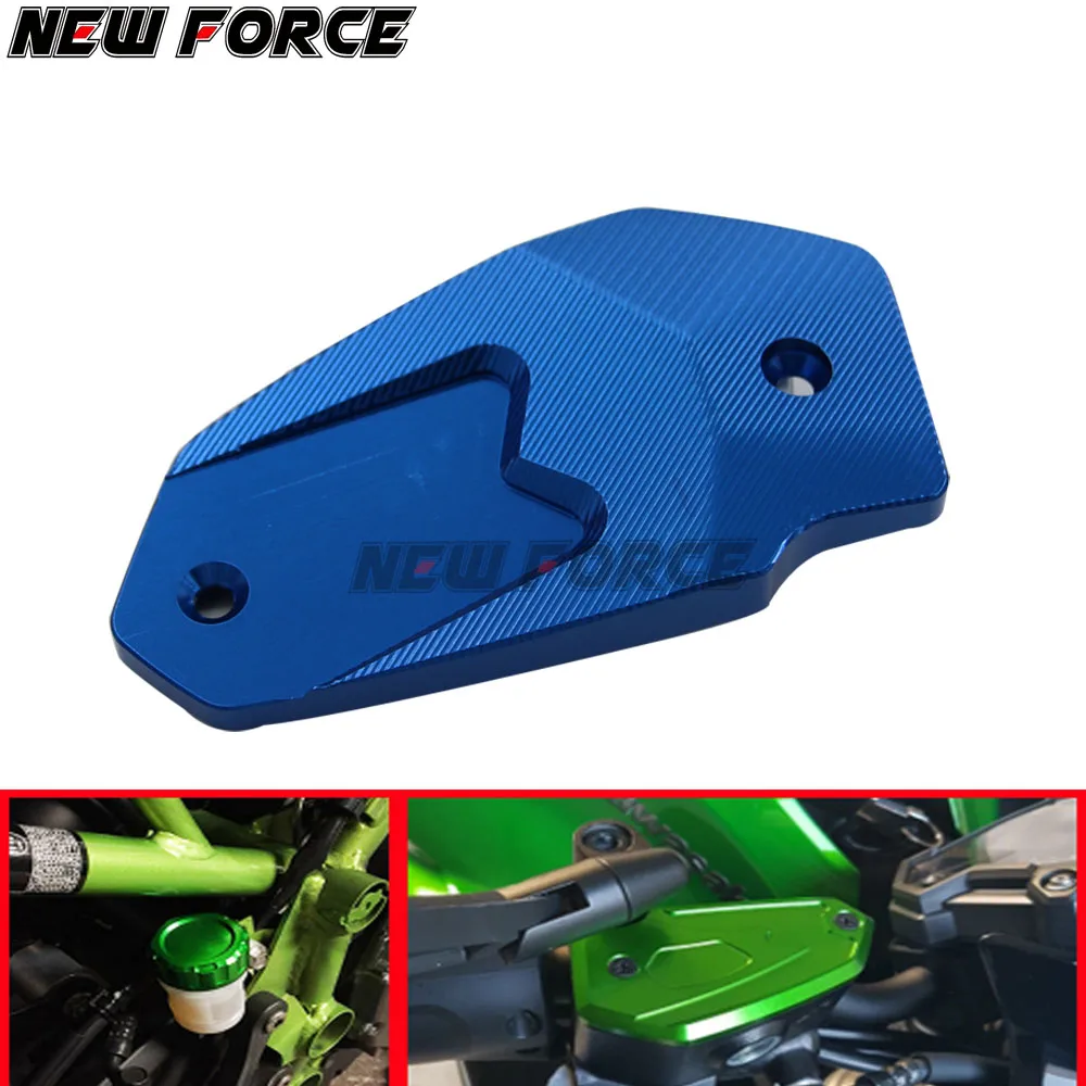 Front cover rear Brake Fluid Reservoir Cover Cap FLUID RESERVOIR For Kawasaki Z800 R6N ER-6N ER6F VERSYS 650 ninja650 Z900 | Автомобили и