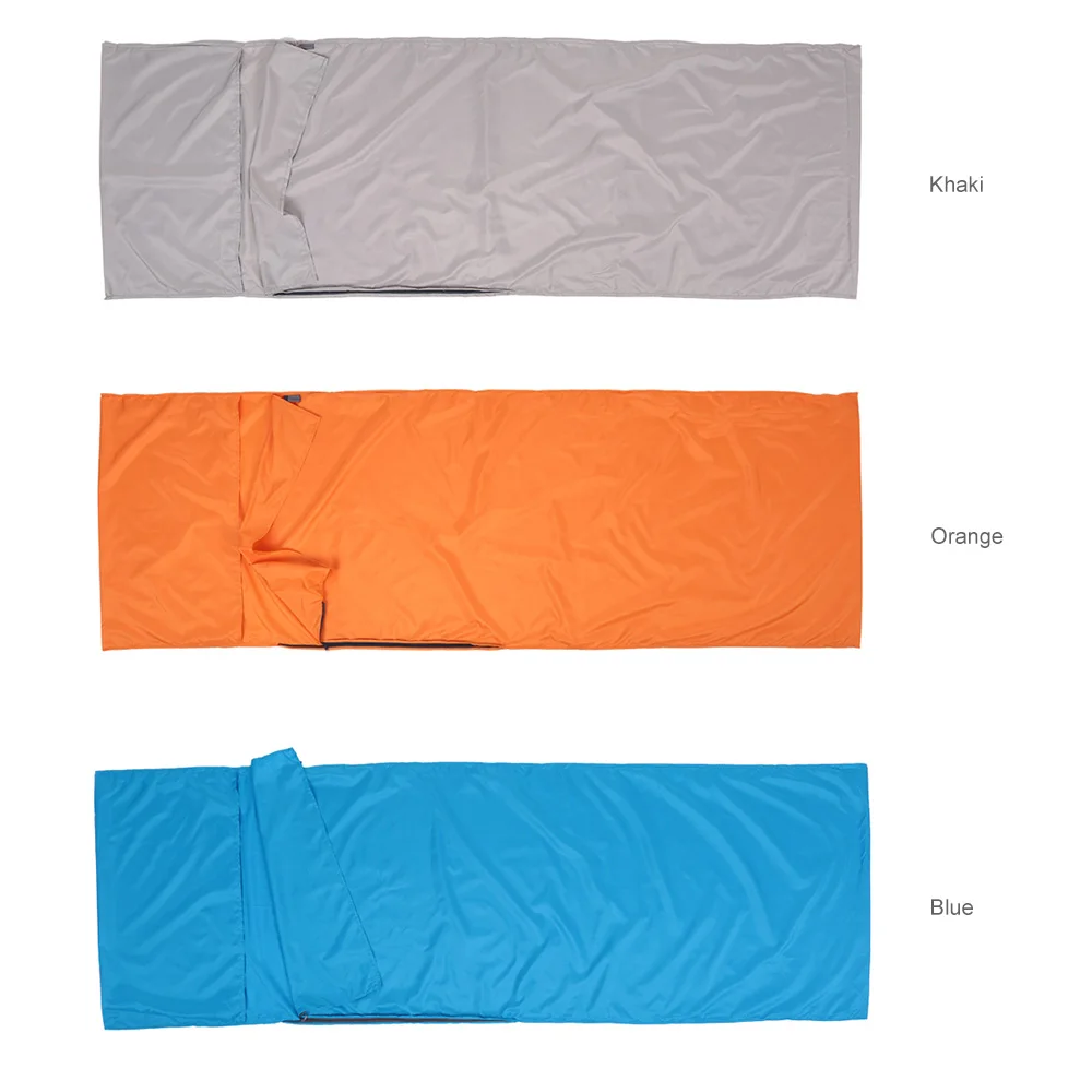 Сверхлегкий спальный мешок открытый дизайн 70*210 см походный для кемпинга