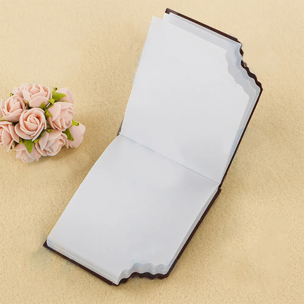 

Creative PVC Memo Pads Chocolate Pattern Coffee Color Notebook & Writing Pads Business Novelty Gift For kids 1 PC school suppliy