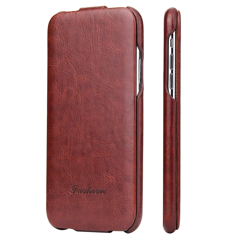 Binbo чехол для iPhone XS Max XR винтажный Роскошный кожаный с откидной крышкой вверх и