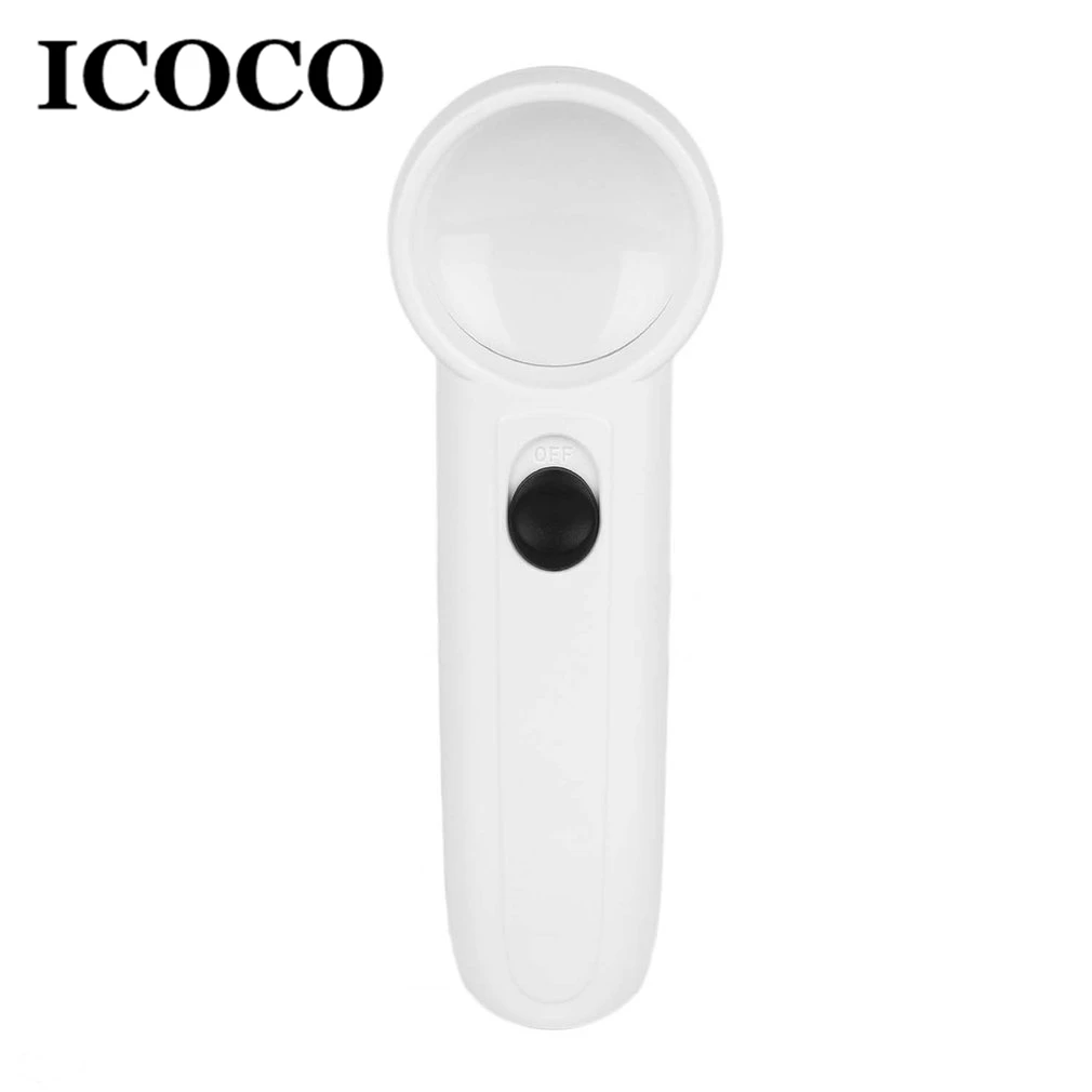 ICOCO Gafas Лупа микроскоп 15X многофункциональное стекло es портативная Карманная