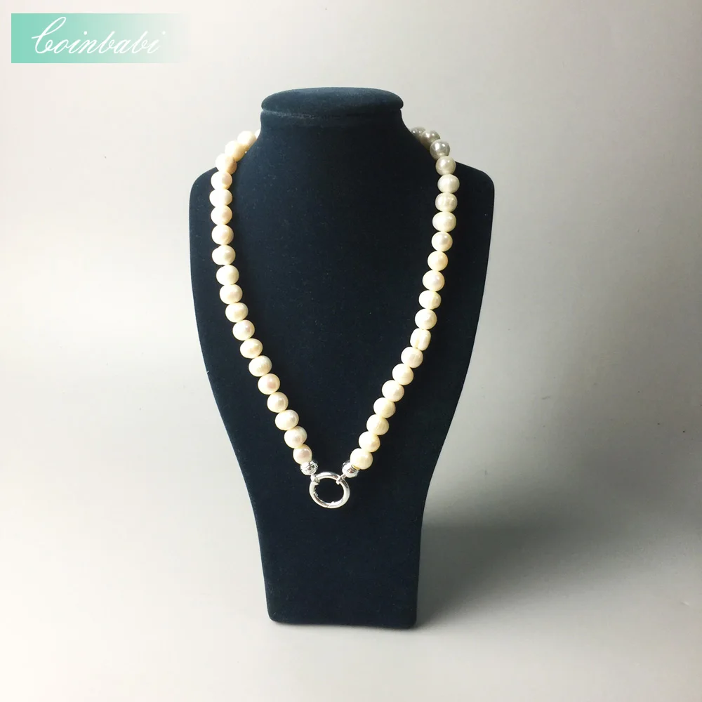 Ожерелье из натурального пресноводного жемчуга модный подарок для женщин