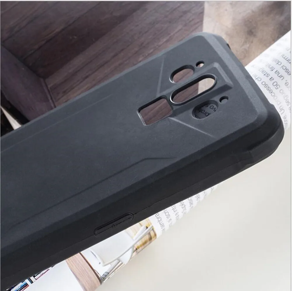 Роскошный мягкий чехол для телефона Doogee S90 из закаленного стекла ТПУ с закаленным