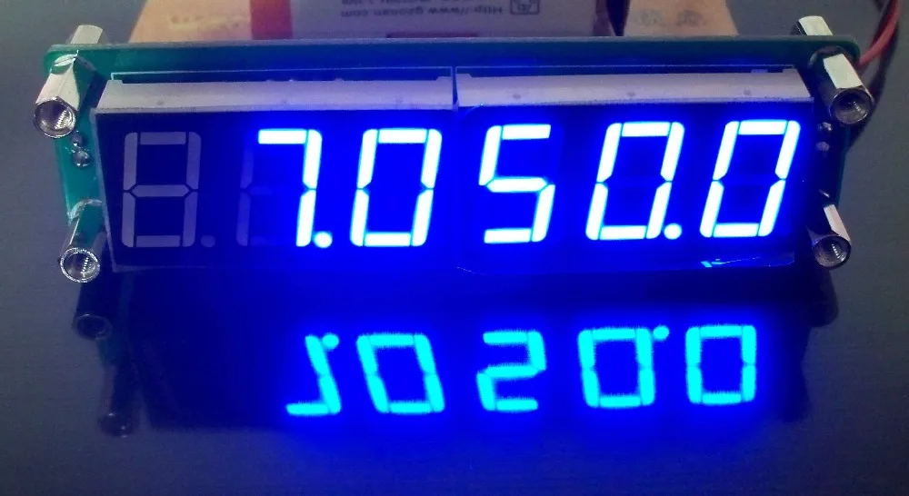 Счетчик частоты сигнала Φ LED H светодиодный дисплей цифровой счетчик 1 МГц 1000