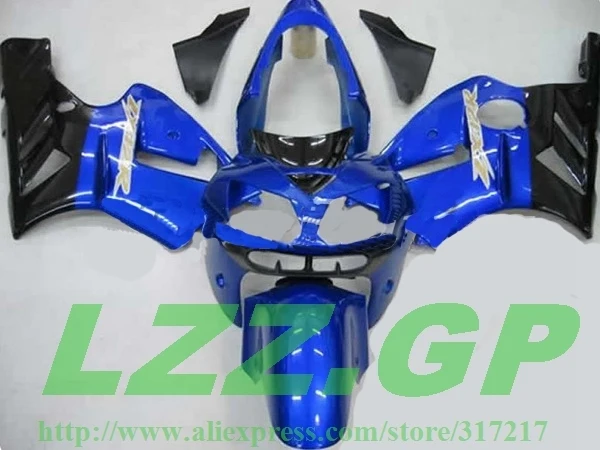 

Blue black Fairing kit FOR KAWASAKI NINJA ZX-12R ZX 12R 02 03 04 05 ZX 12R 2002 2003 2004 2005 fairings bodywork