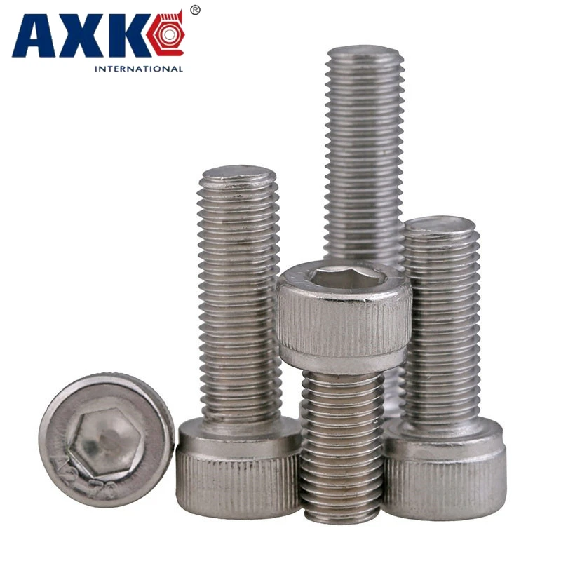 

#4-40 UNC Hex Socket Head Cap Screws Allen Bolt A2 Stainless Steel Full Thread