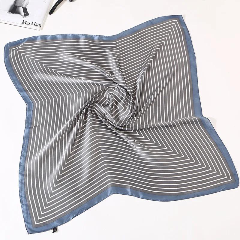 Весна и лето новый геометрический маленький шарф женский Дикий bufanda mujer echarpes foulards