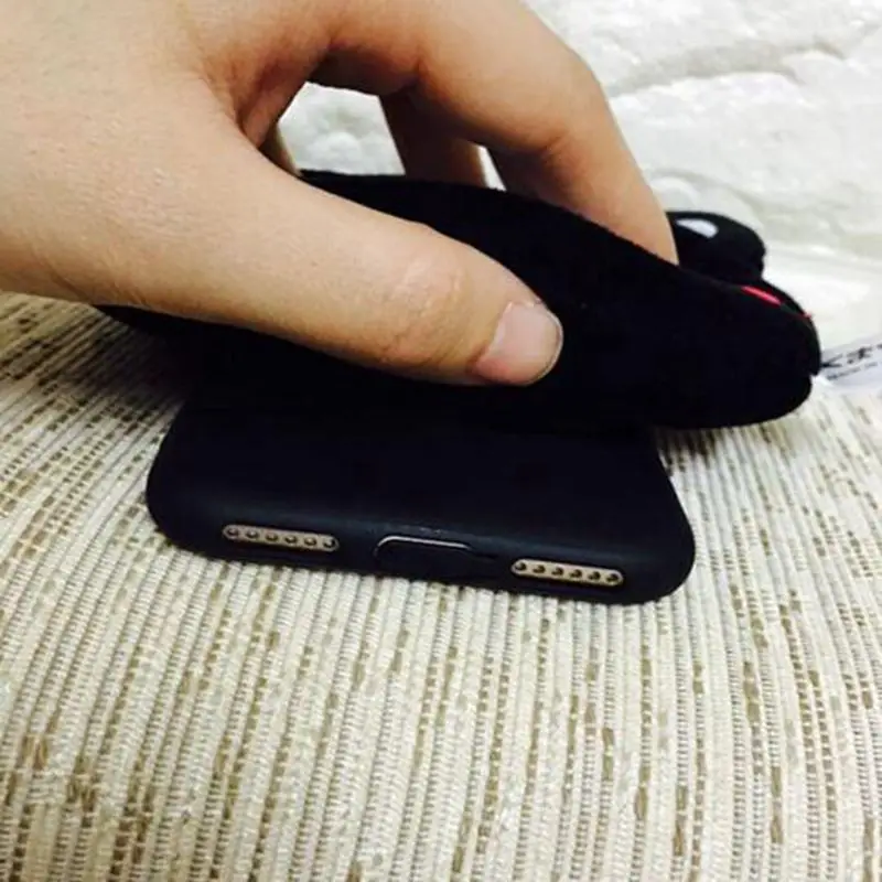 Мультфильм Медведь Портмоне Телефон Case Для iPhone 5 5s SE 6 s плюс 7 Плюс Милый Плюшевый
