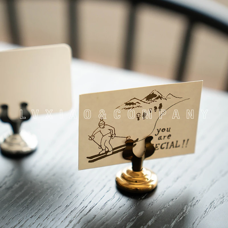 Держатель для фотографий зажимы записей настольный календарь сообщений