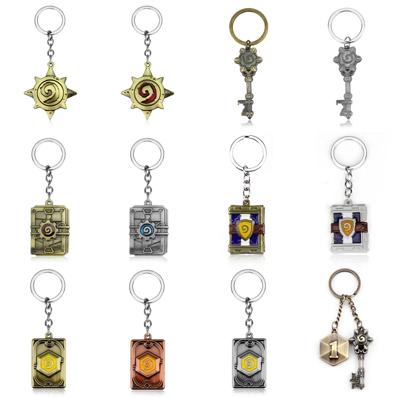 Новинка брелок для ключей Hearthstone Арена игра Blizzcon WoW ювелирные изделия подвеска