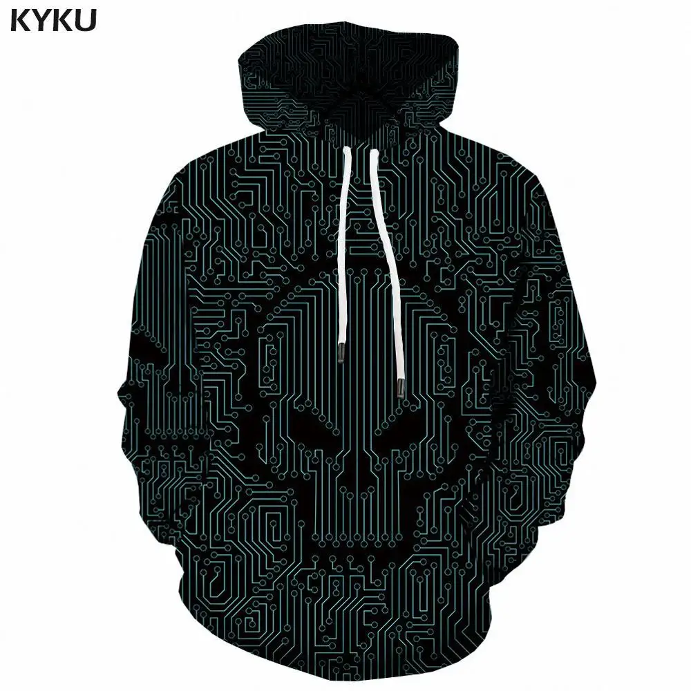 3d hoodies 08 KYKU Орел толстовка мужская уличная 3D толстовки аниме 3d принт толстовка с капюшоном животное мужская одежда повседневные толстовки мужские новые - Цвет: 3d hoodies 08