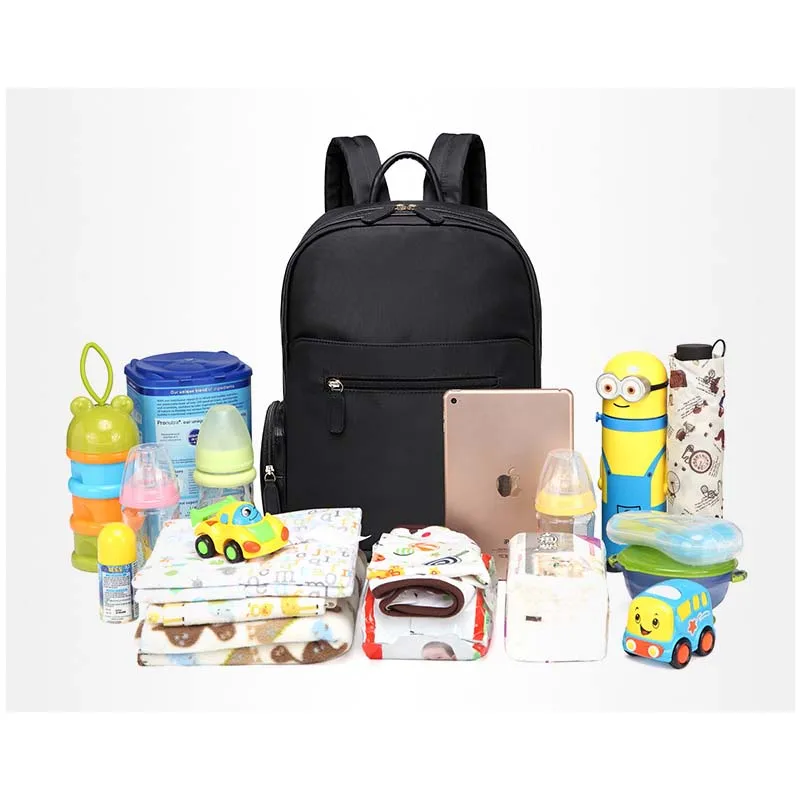 

New fashion Mommy diaper backpack casual ladies bag ladies backpack bag waterproof outdoor travel bag milk dad baby care package