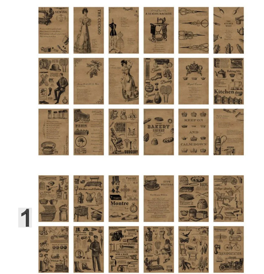 Современный /закладки/14.3*9.3 см/30 листов/комплект|bookmark set|set 3 |