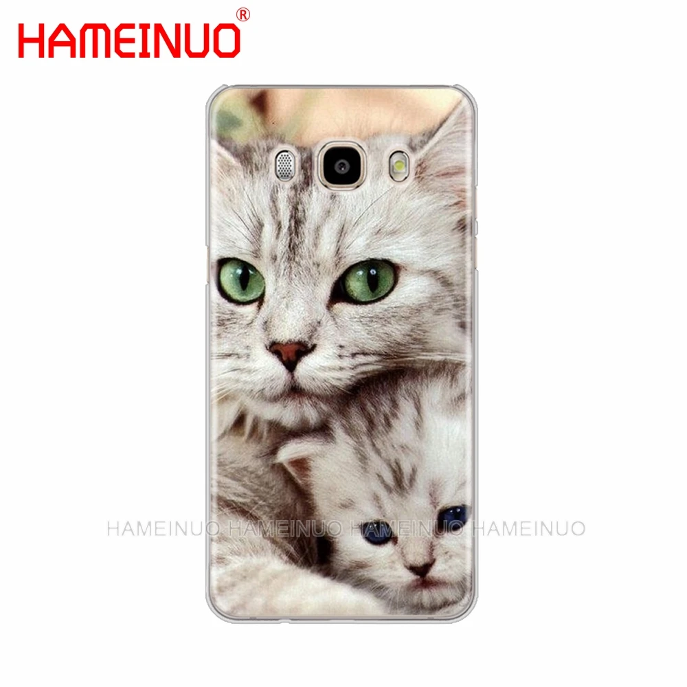 HAMEINUO мяу Милый Кот Китти чехол для телефона для samsung Galaxy J1 J2 J3 J5 J7 MINI ACE prime