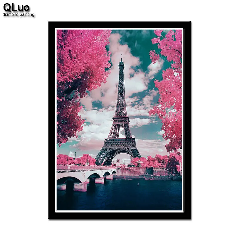 QLuo алмазная вышивка живопись распродажа картины стразами полная выкладка из