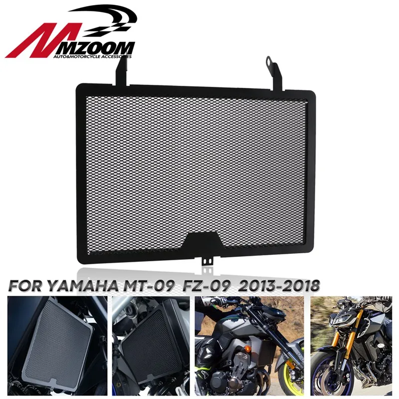 Мотоциклетная решетка радиатора Защитная крышка для Yamaha MT 09 MT09 Sport Tracker Street Rally XSR900