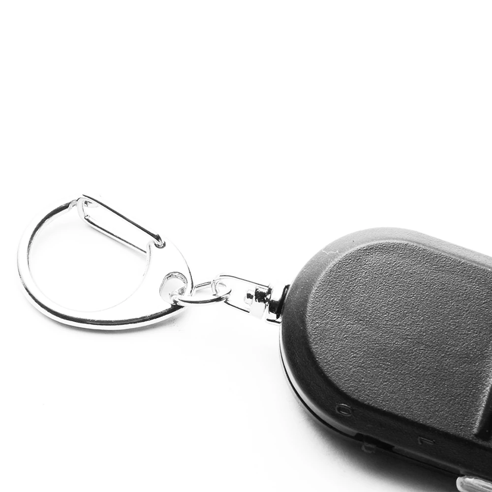 

Portable Wireless Anti-Lost Alarm Key Finder Locator Keychain Whistle Sound LED Light Mini Anti Lost Key Finder