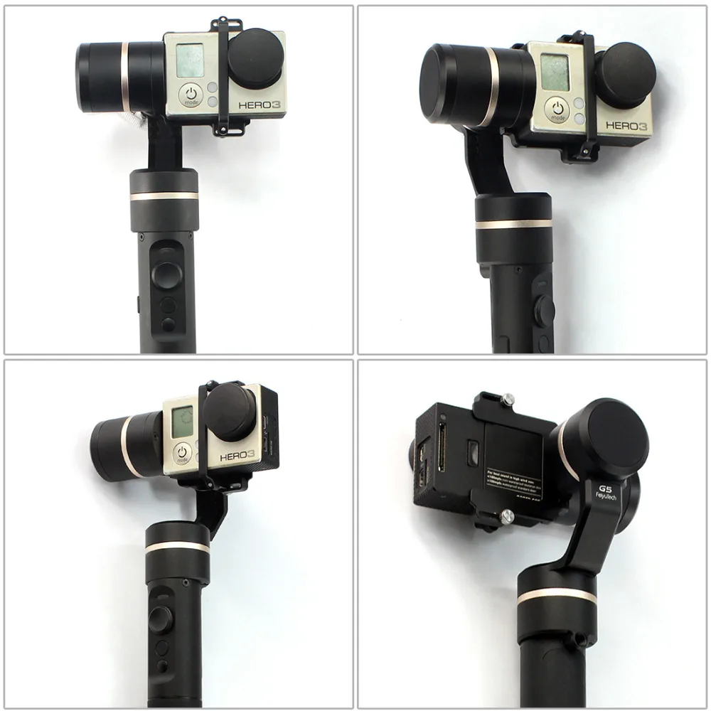 Feiyutech FY G5 Ручные стабилизаторы 3 оси Бесщеточный Стабилизатор для GoPro Hero5 5 4 Xiaomi Yi 4 К SJ AEE действие камеры брызг
