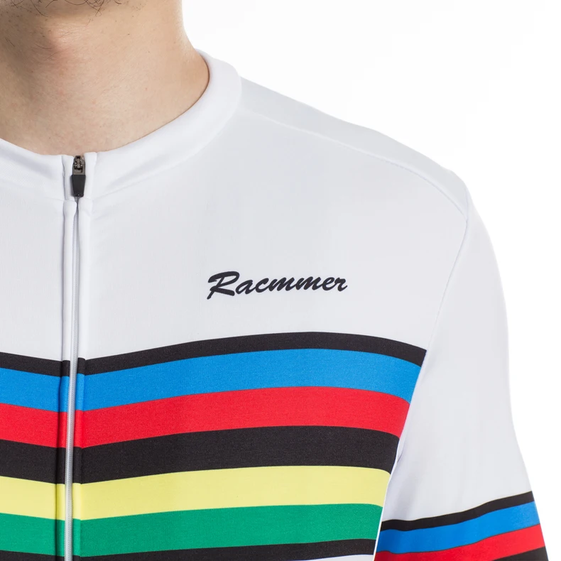 Racmmer PRO FIT термальность флис Велоспорт Джерси зима для мужчин Велосипедный спорт костюмы с длинным рукавом Чемпион велосипед рубашк