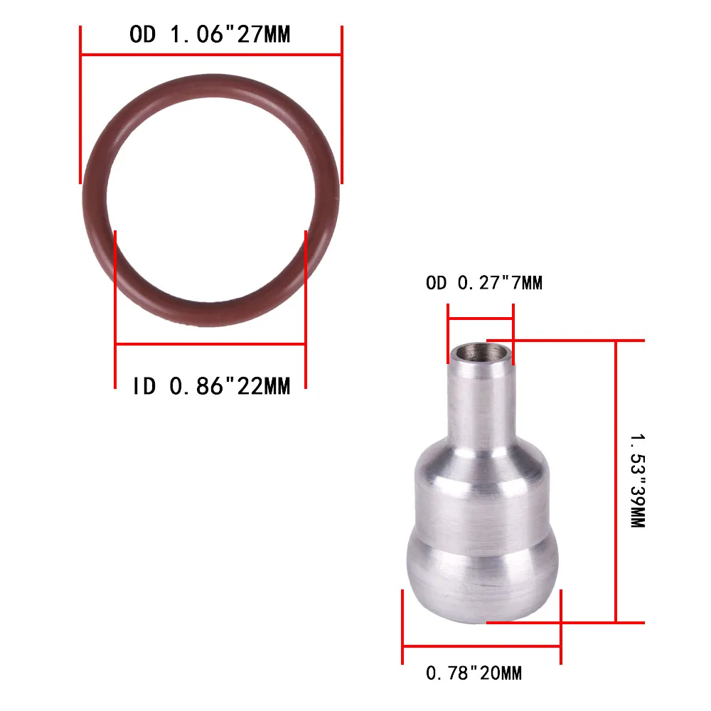 8 шт./компл. комплекты для ремонта масляной направляющей трубки высокого давления