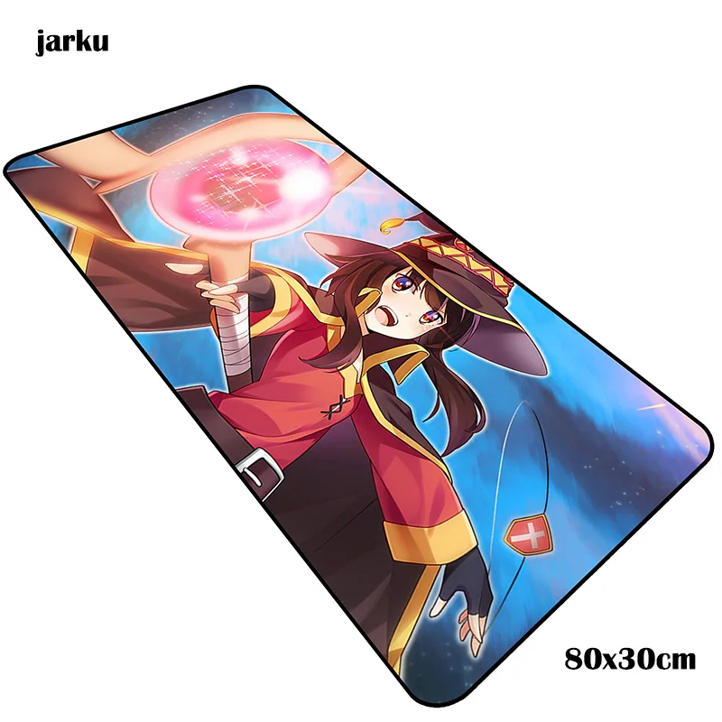 size 800x300x2mm Megumin коврик для мыши геймер красивый 800x300x2 мм notbook коврик для мыши игровой коврик для мыши властный коврик для мыши ПК настольный коврик для мыши - Цвет: size 800x300x2mm
