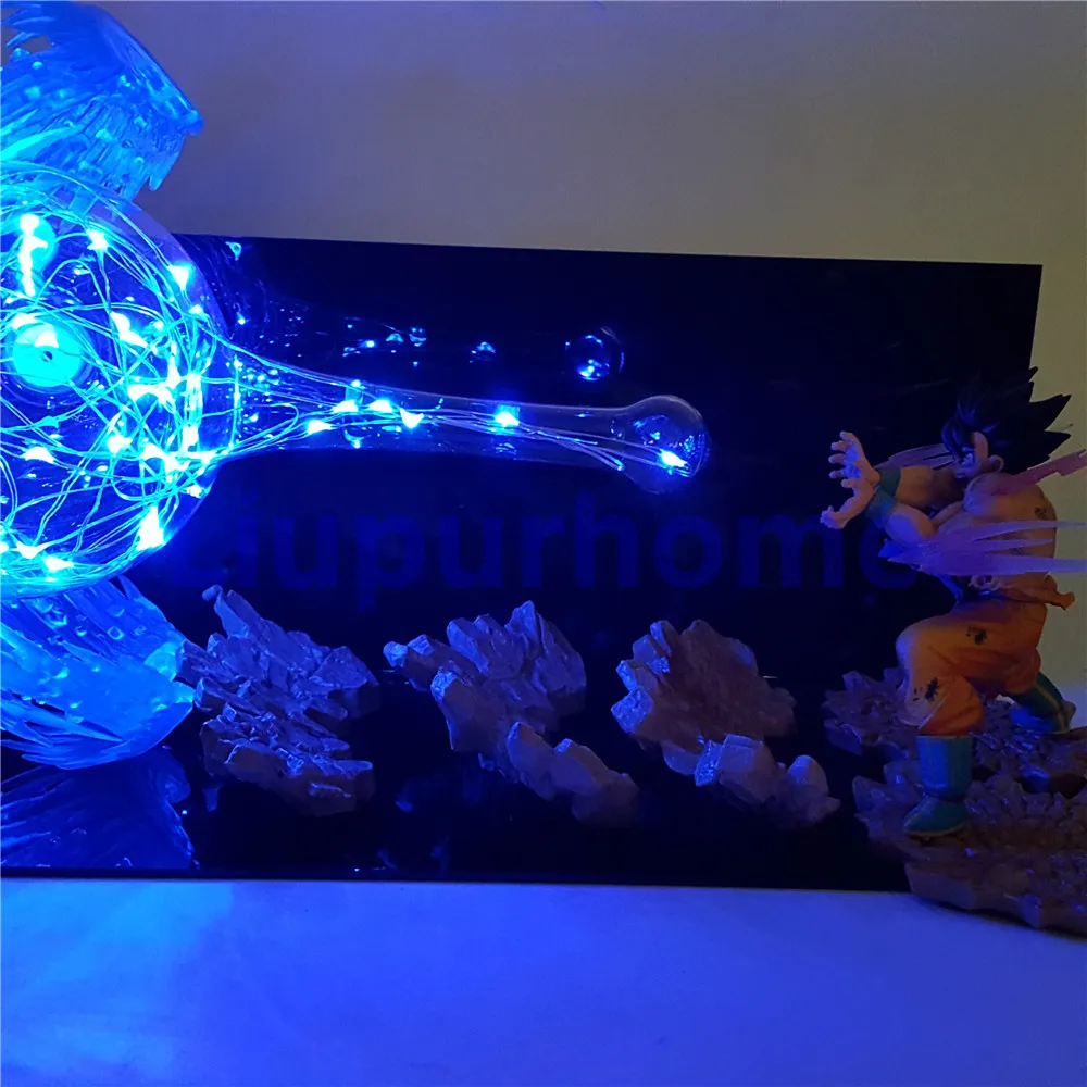 Dragon Ball лампа Goku ночной Светильник СВЕТОДИОДНЫЙ DBZ Сон Гоку игрушка kamehameha ночник для детей Dragon Ball и super Goku Lampara