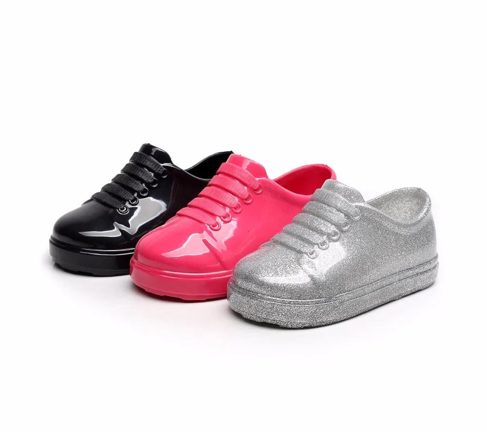 Mini Melissa/2019 прозрачные сандалии для мужчин и девочек детская водонепроницаемая