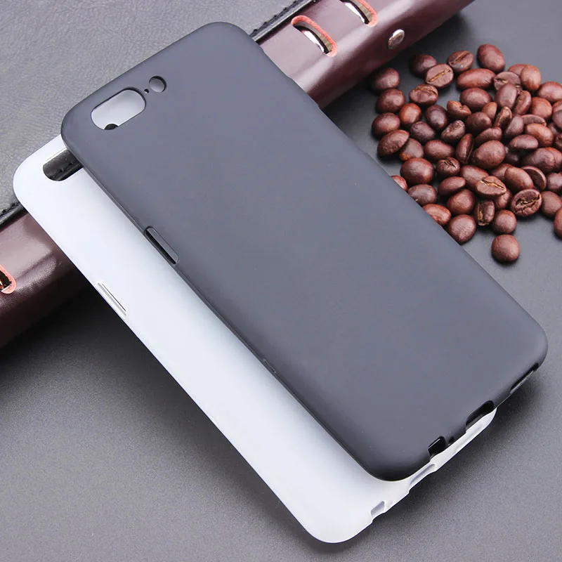 Тонкий мягкий Противоскользящий чехол из ТПУ для One plus 5 Oneplus5 задняя крышка