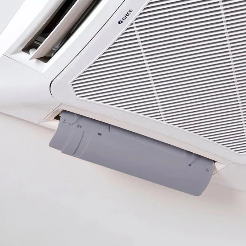 Air conditioning windshield anti-straight blow wall hanging telescopic length