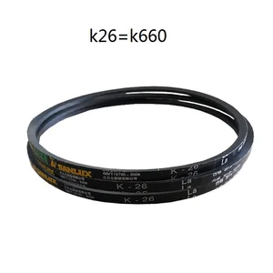 Новый треугольный ремень для верстака, 2 шт.лот K26 V-belt, для сверлильного станка, упаковочная машина