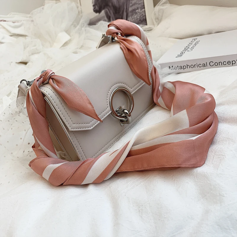 creamy-white Лента площадь флип сумка Мода новинка, модель высокого качества кожа Для женщин дизайнерские сумки замок плеча Сумка Bolsos Mujer - Цвет: creamy-white