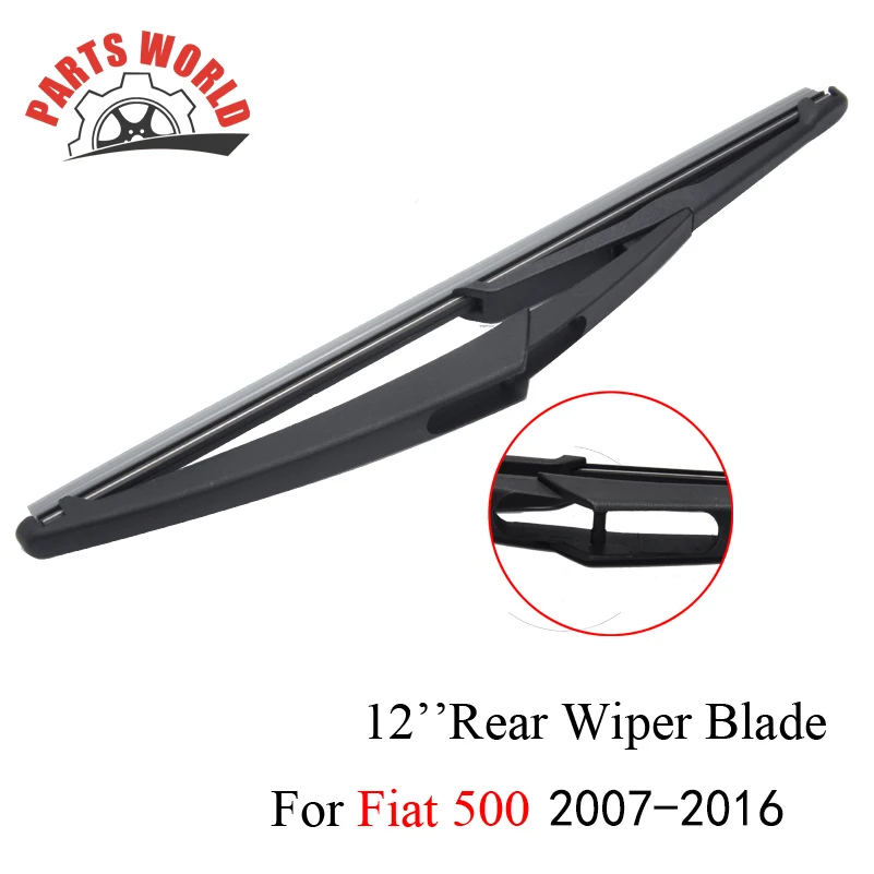 Передние и задние щетки стеклоочистителя для FIAT 500 2007 2016 24 &quot+ 14&quot fit кнопочный