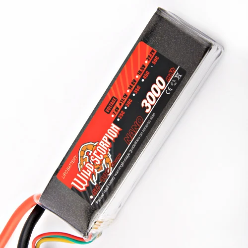 1 шт. Lipo батарея Wild Scorpion RC 11 В 3000 мАч 60C lipo AKKU для радиоуправляемого квадрокоптера