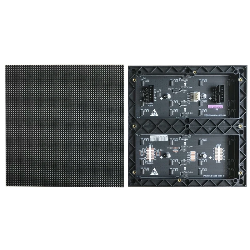 P3 Indoor SMD2121 RGB 3 в 1 рекламный светодиодный модуль дисплея 64*64 пикселей экран полный