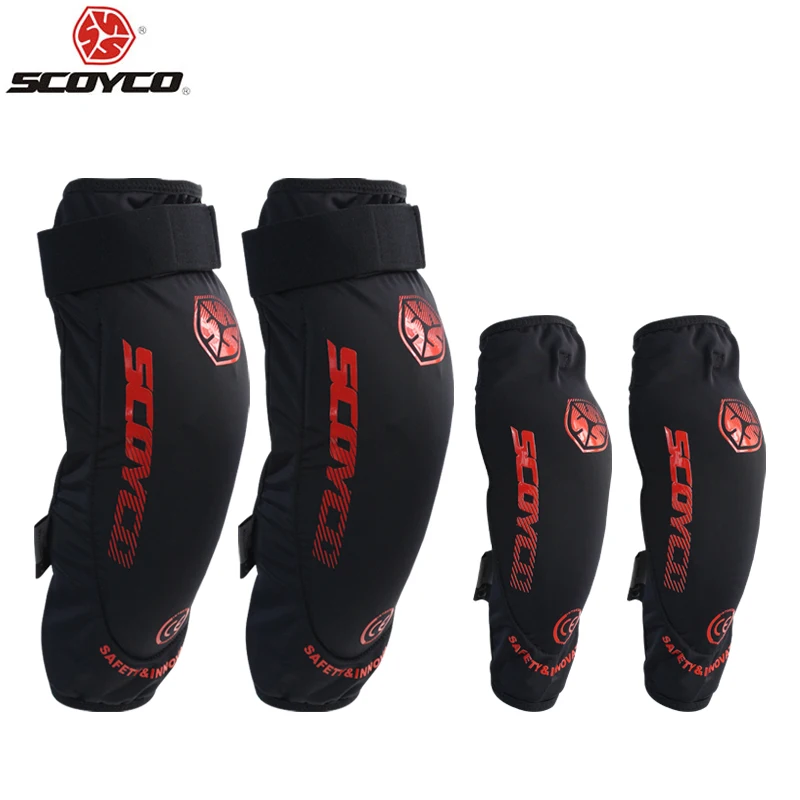 Защитные наколенники для мотоцикла Scoyco K18H18, защита коленей, оборудование для мотокросса, одобрение CE, защита для гонок